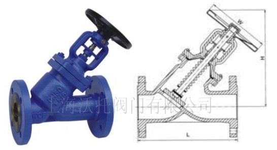 Y型波纹管截止阀,Y型波纹管截止阀结构图