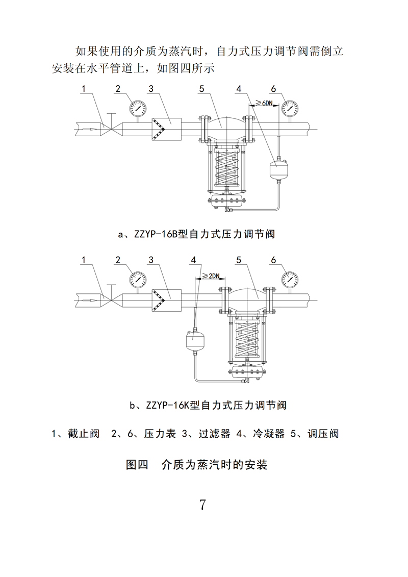 ZZY型自力式压力调节阀说明书
